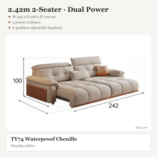 2.42m 2-Seater · Dual Power