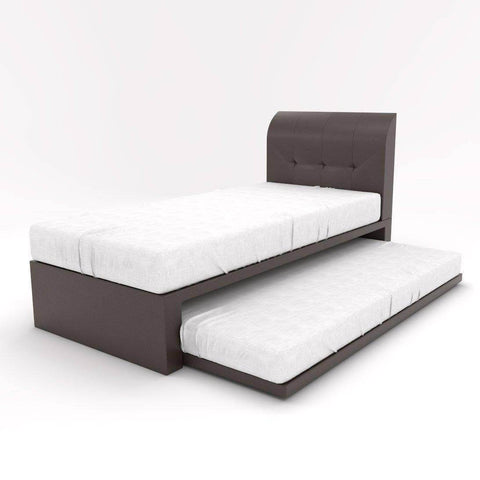 Barney Faux Leather 3 in 1 Pull Out Bed Frame Singapore