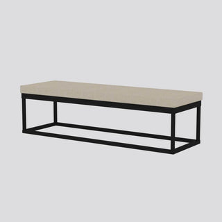 Bazil Faux Leather Dining Bench Singapore