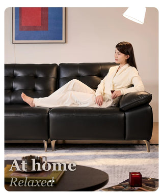 Relaxed at home