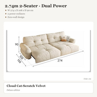 2.74m 2-Seater · Dual Power