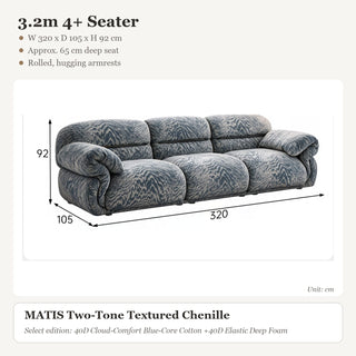 3.2m 4+ Seater