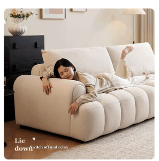 Casoana Puff Fabric Sofa, view 5