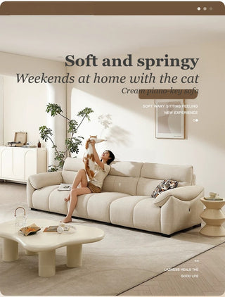 Soft and springy