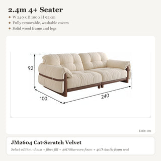 2.4m 4+ Seater