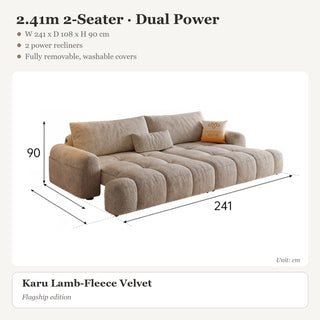 2.41m 2-Seater · Dual Power