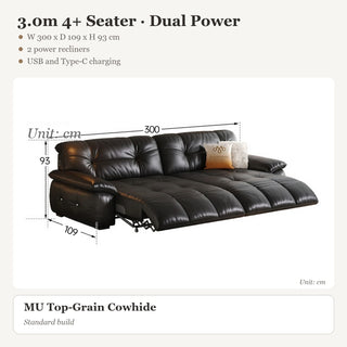 3.0m 4+ Seater · Dual Power