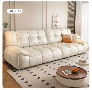 Torilex Cloud Genuine Leather Sofa, view 4