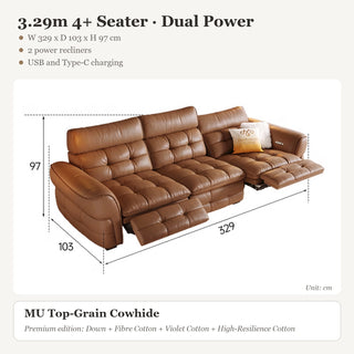 3.29m 4+ Seater · Dual Power