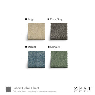 Benz 2 Seater Fabric Sofa by Zest Livings (Eco Clean | Water Repellent) Singapore