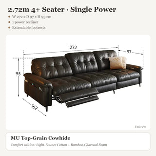 2.72m 4+ Seater · Single Power