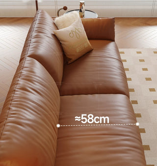 Approx. 58 cm deep seat