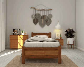 Blakey Wooden Bed (Single) Singapore