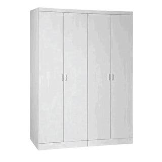 Megafurniture | Blanc 5ft Open Door Wardrobe | Open Door Wardrobe