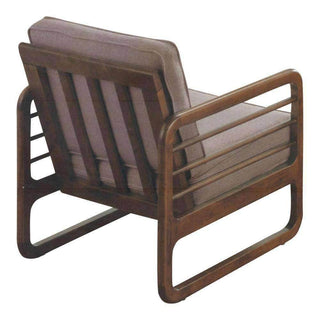 Megafurniture | Borealine Wooden Armchair Sofa + Ottoman | Armchair