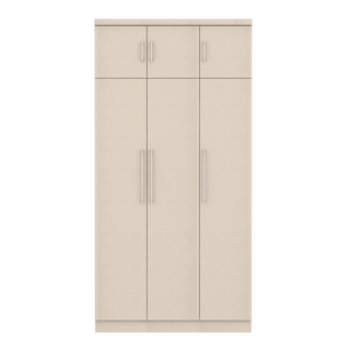 Megafurniture | Borese 3 Open Door Wardrobe with Top | Open Door Wardrobe