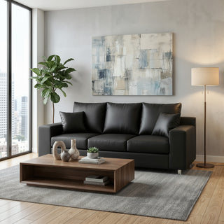 Bradford II Faux Leather Leather Sofa