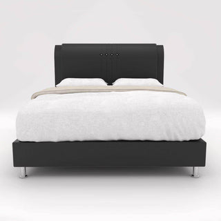 Brayden Faux Leather Bed Frame Singapore