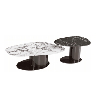 Briar Cultured Marble Nesting Coffee Table Singapore