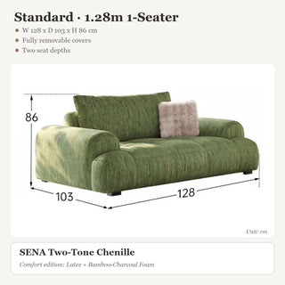 Standard · 1.28m 1-Seater