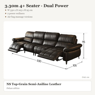 3.30m 4+ Seater · Dual Power