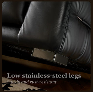 Low stainless-steel legs