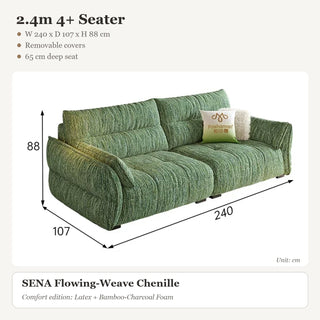 2.4m 4+ Seater