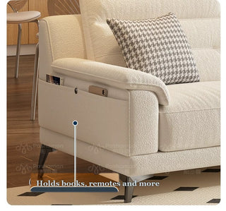 Hariana Chaise Fabric Sofa, view 5