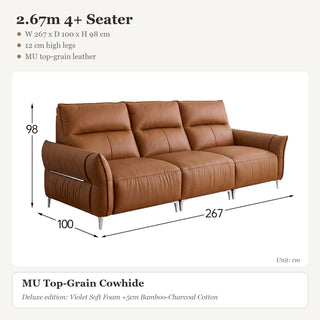 2.67m 4+ Seater