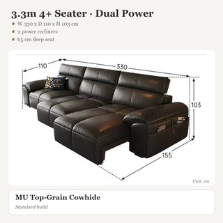 3.3m 4+ Seater · Dual Power