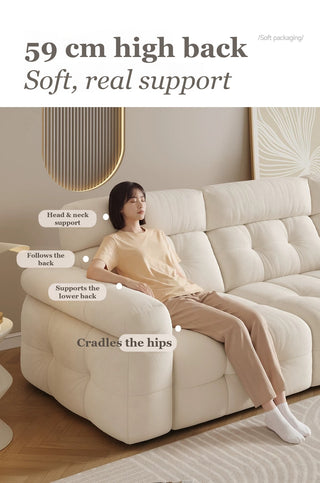 59 cm high back