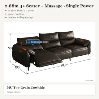 2.88m 4+ Seater + Massage · Single Power