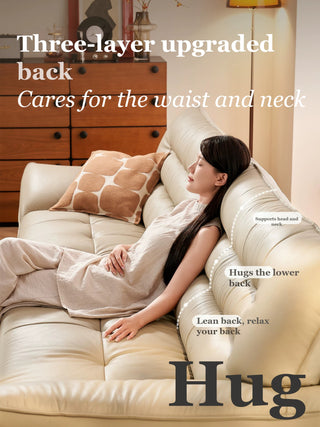 Three-layer upgraded back