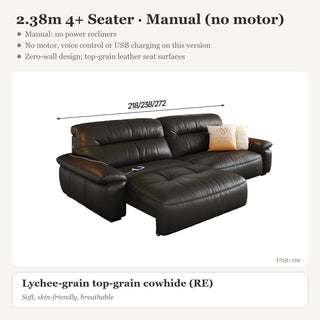 2.38m 4+ Seater · Manual (no motor)