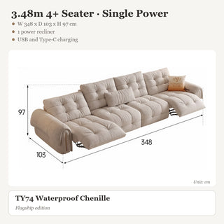 3.48m 4+ Seater · Single Power