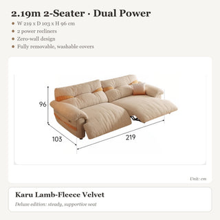 2.19m 2-Seater · Dual Power