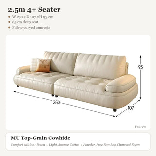 2.5m 4+ Seater