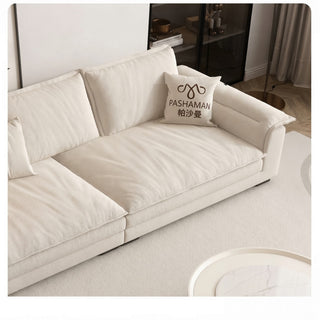 Nelinis Sailboat Anti-Mite Chenille Sofa in a living room