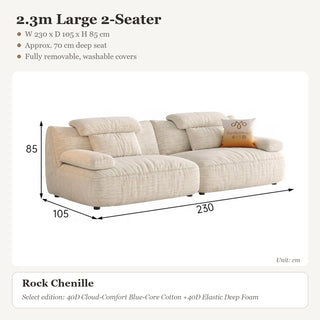 2.3m Large 2-Seater