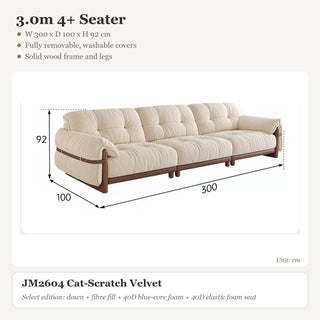 3.0m 4+ Seater