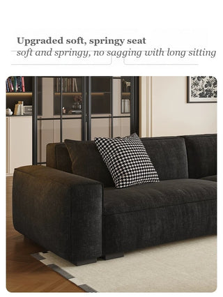 Soft, springy seat