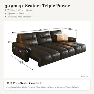 3.19m 4+ Seater · Triple Power