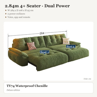 2.84m 4+ Seater · Dual Power