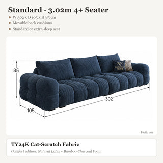 Standard · 3.02m 4+ Seater