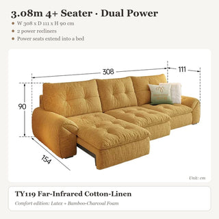 3.08m 4+ Seater · Dual Power