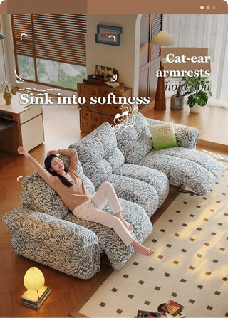 Cat-ear armrests
