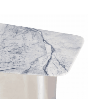 Caileigh Cultured Marble Coffee Table Singapore