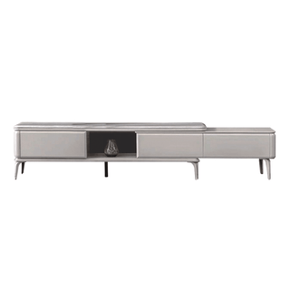Caleb Marble Extendable TV Console Singapore