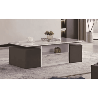 Callum II 2 Seater Coffee Table with Stool Singapore