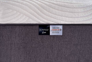 Campo Fabric Bed Frame + Somnuz™ Luxe Hybrid Cooling Mattress Singapore